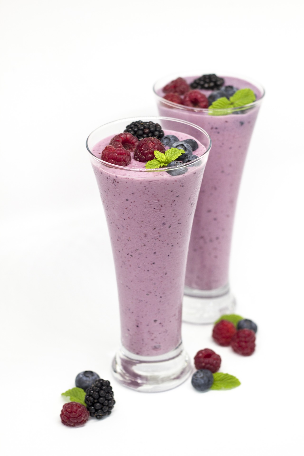berry protein smoothie